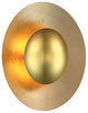 Modern Forms Blaze LED Wall Sconce, Gold Leaf, 12"