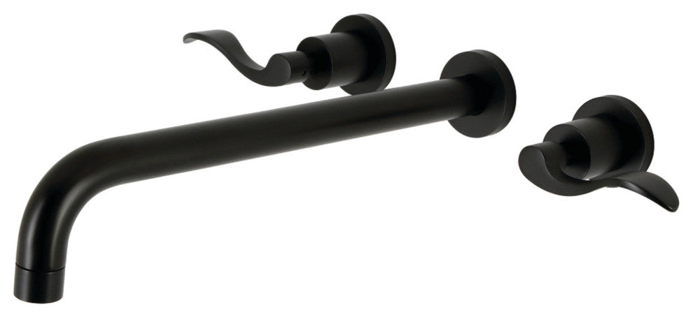 KS8040DFL Wall Mount Tub Faucet, Matte Black