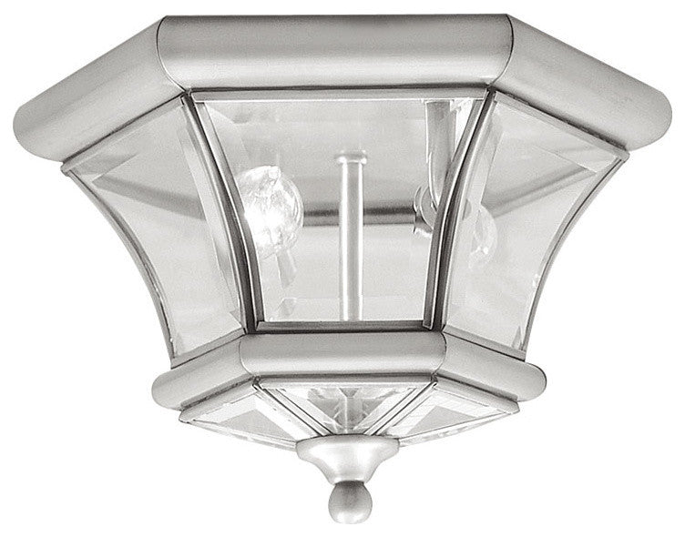 Monterey and Georgetown Ceiling Mount, Brushed Nickel