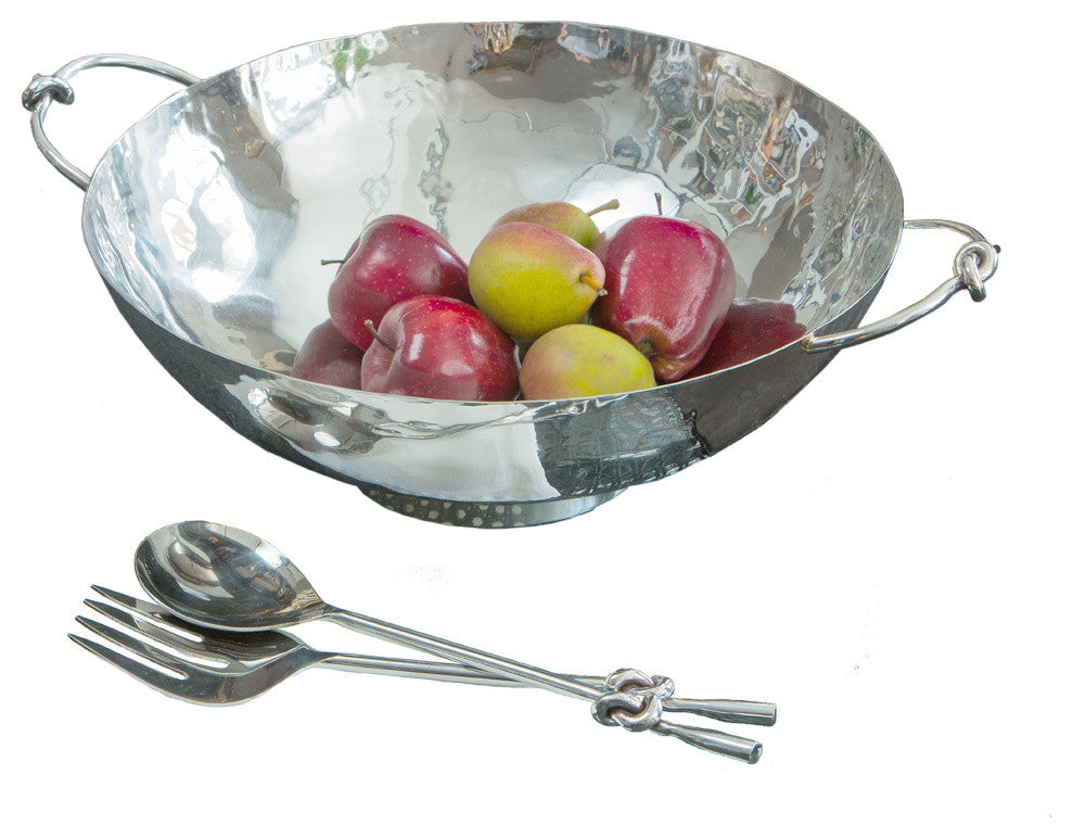 Knot Bowl, Nickel