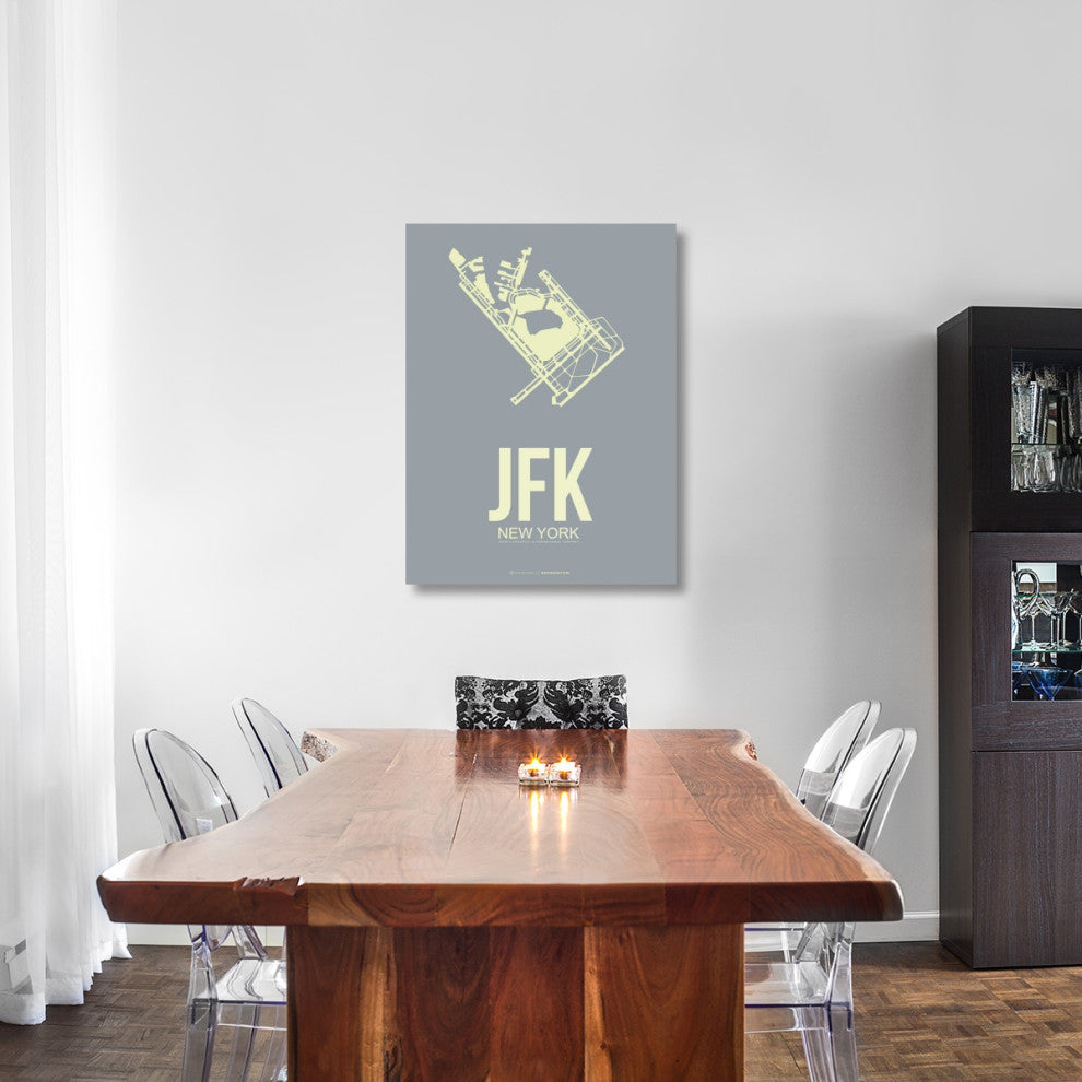 "JFK New York Poster 1" Fine Art Print