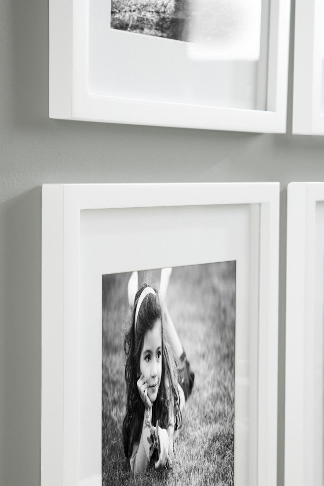 Gallery Wood Picture Frame, Set of 4, White, 11"x14"