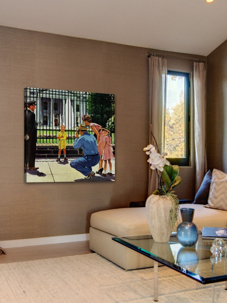 "Future President" Painting Print on Canvas by George Hughes