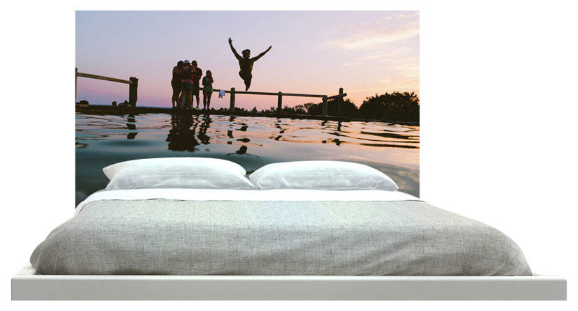 "Swim Lake" Headboard