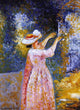 Henri Edmond Cross The Flowered Column - 21" x 28" Premium Canvas Print