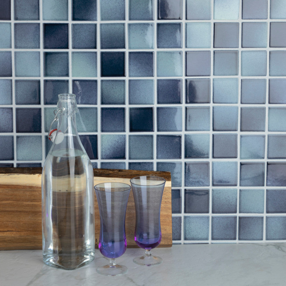 Squire Quad Stream Porcelain Floor and Wall Tile