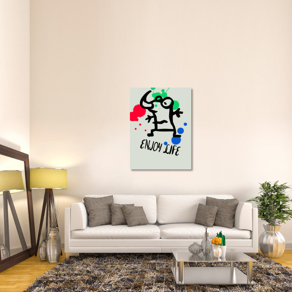 "Enjoy Life Poster 1" Fine Art Print
