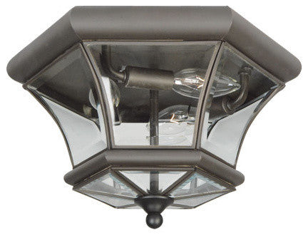 Monterey and Georgetown Ceiling Mount, Brushed Nickel