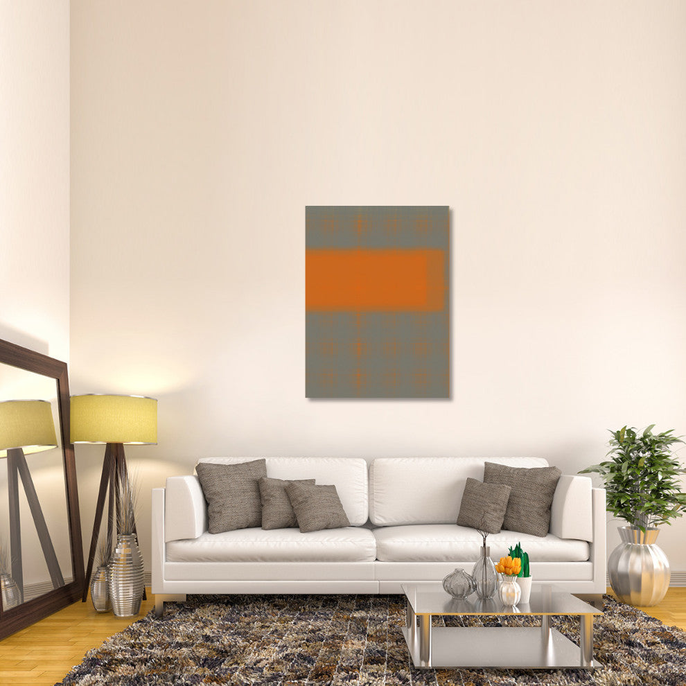 "Abstract Orange 3" Fine Art Print