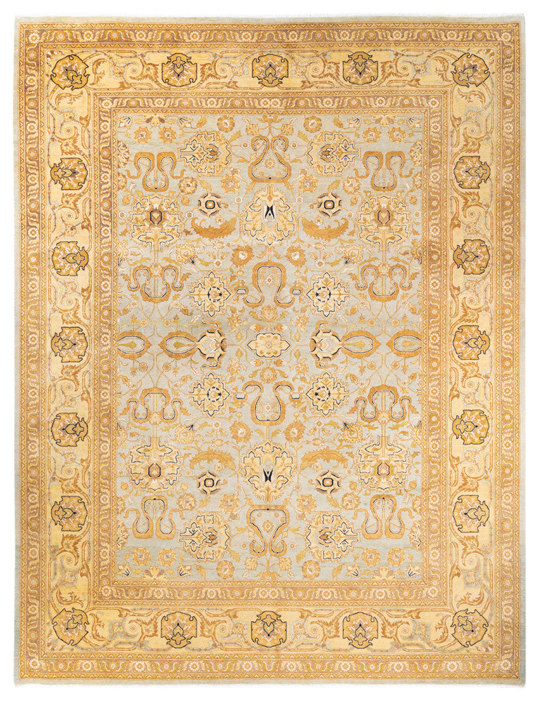 ECLECTIC, Hand Knotted Area Rug 12' 0" X 9' 2"