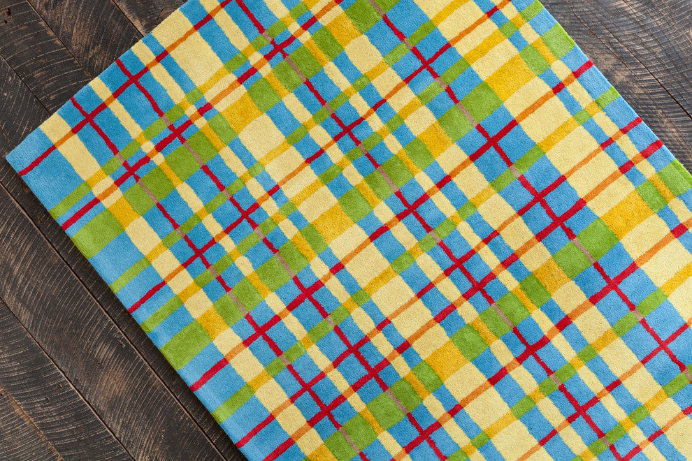 Allie Contemporary Contemporary Area Rug, 8'x10'
