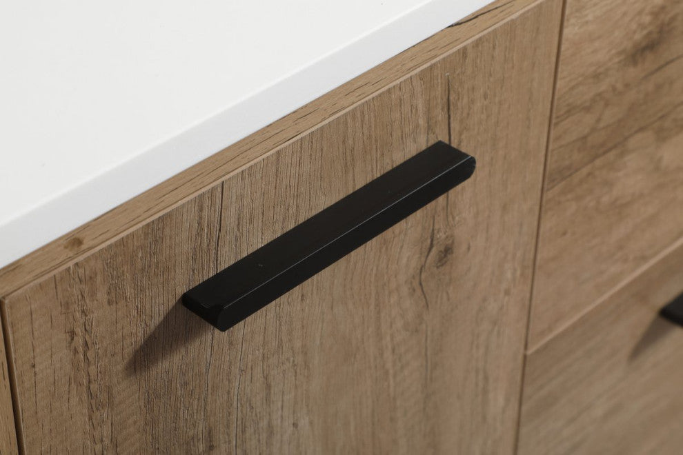 Bailey 19" Modern Natural Oak-Light Bathroom Vanity