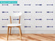 Arrows Fabric Wall Decals, Set of 24, Navy