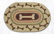 Earth Rugs OP-24 Dog Bones Oval Patch 20" x 30"