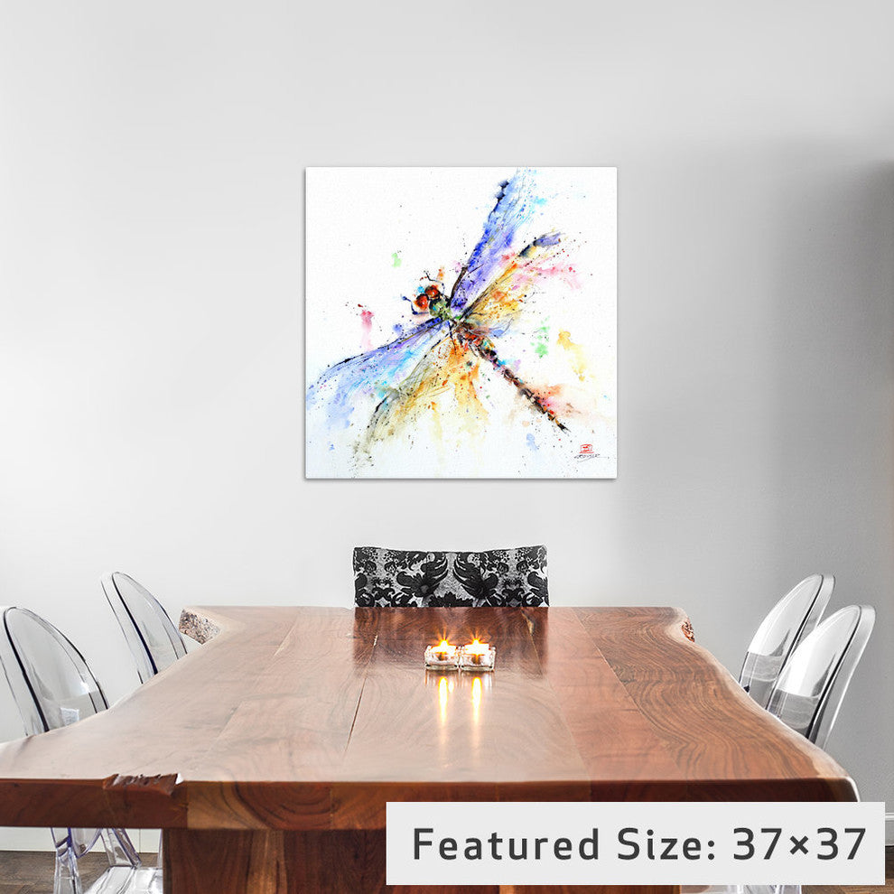 "Dragonfly" by Dean Crouser, 18x18x1.5