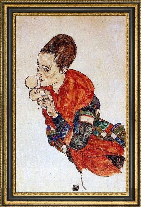 Egon Schiele Portrait Actress Marga Boerner