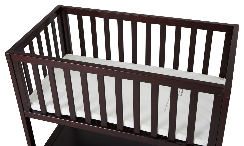 Mila Portable Bassinet, Espresso