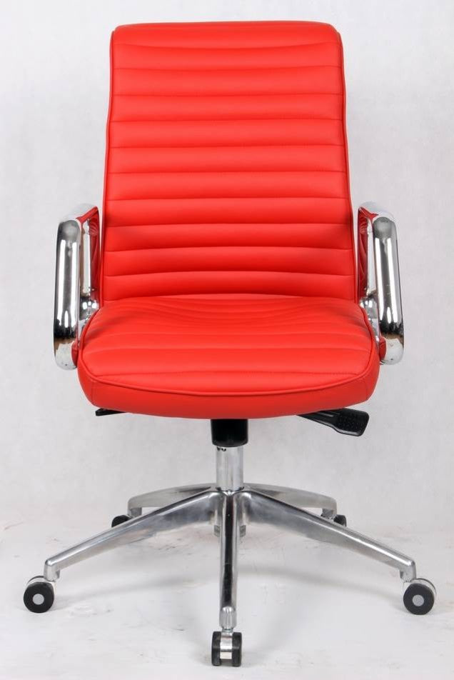 Modern Classics Ox Office Chair Mid Back, Red