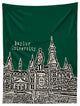 Deny Designs Bird Ave Baylor University Green Tapestry