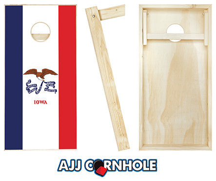 Iowa Flag Cornhole Set