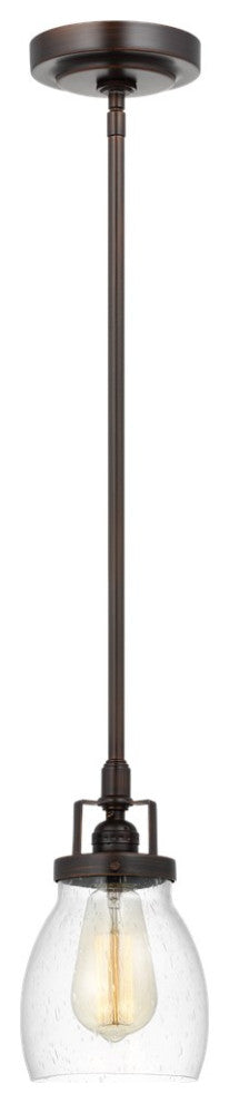 Sea Gull Belton 1-Light Mini-Pendant Bronze