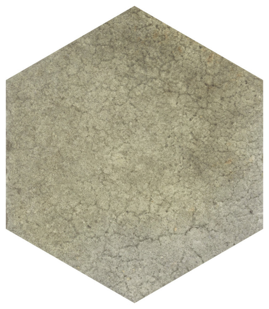 Heritage Hex Jungle Porcelain Floor and Wall Tile