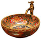 Aprilia Ancient Art Ceramic Bathroom Sink