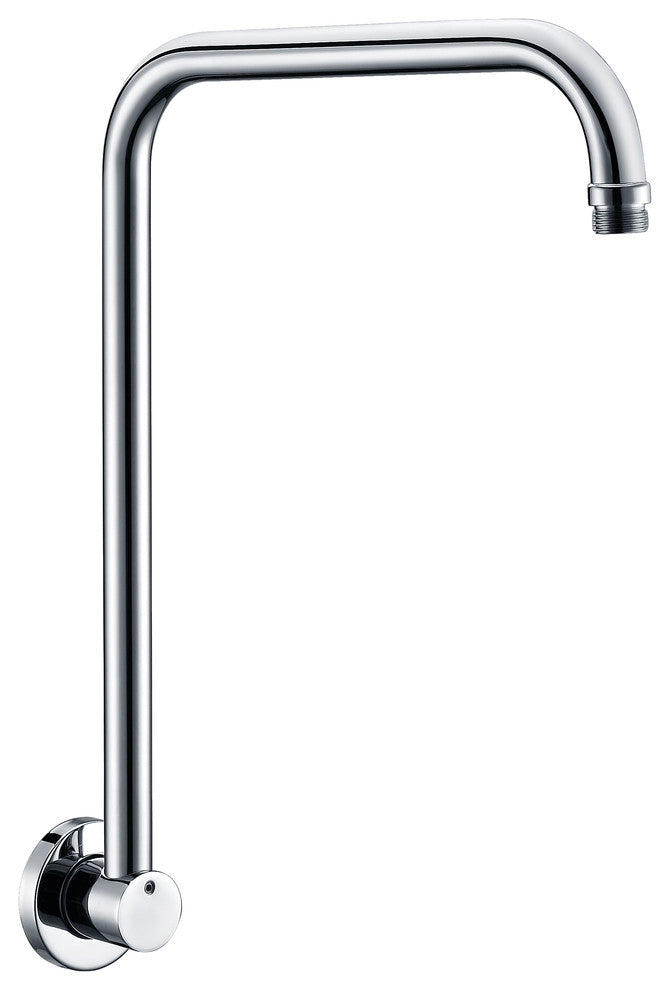 Ab12Grw, -Piece Polished Chrome 12" Round Raised Wall Mounted Shower Arm