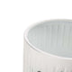3-Piece Washed White Metal Plant Stand Set