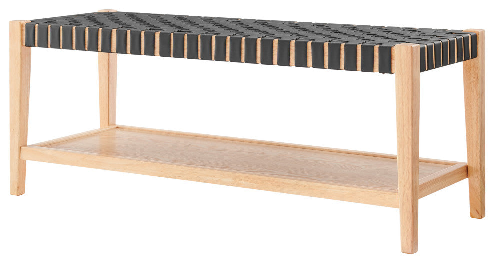 Marco PU Bench, Black