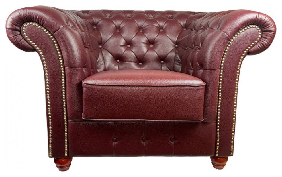 Leather Chesterfield Chair