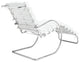 Modern Contemporary Living Room Chaise White