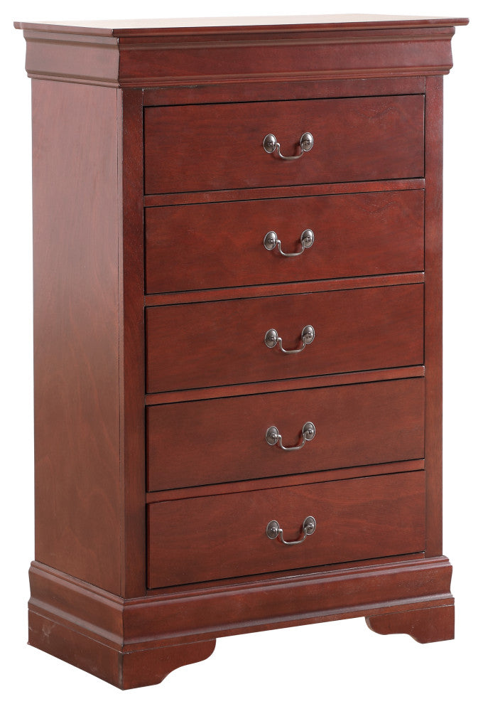 Kensington 5-Drawer Chest, Cherry