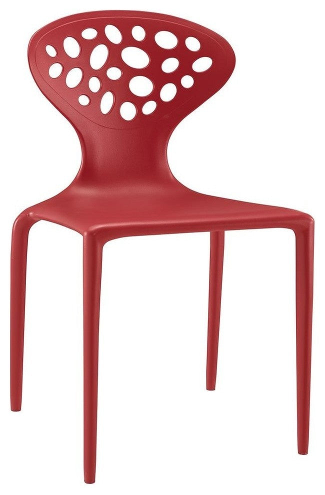 Modern Red Animate Dining Chair