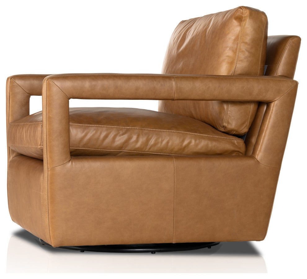 Olson Swivel Chair-Sonoma Butterscotch