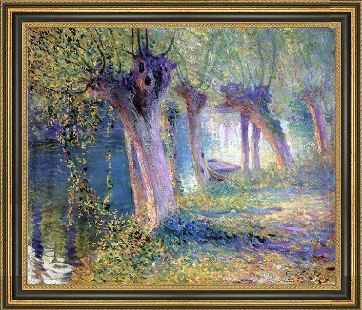 Guy Orlando Rose Untitled Also Known As River Epte-GivernyCanvas Print, 20"x25"