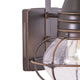 Chatham 8" Outdoor Wall Light Burnished Bronze