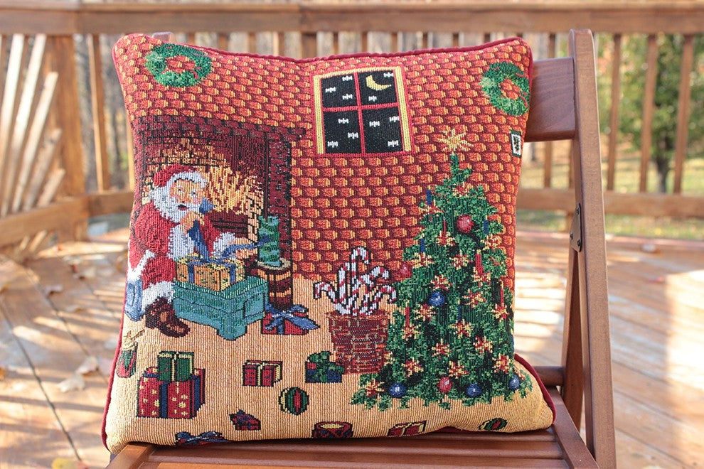 Tache Last Minute Preparations Decorative Cushion Throw Pillow Cover, 16"x16"