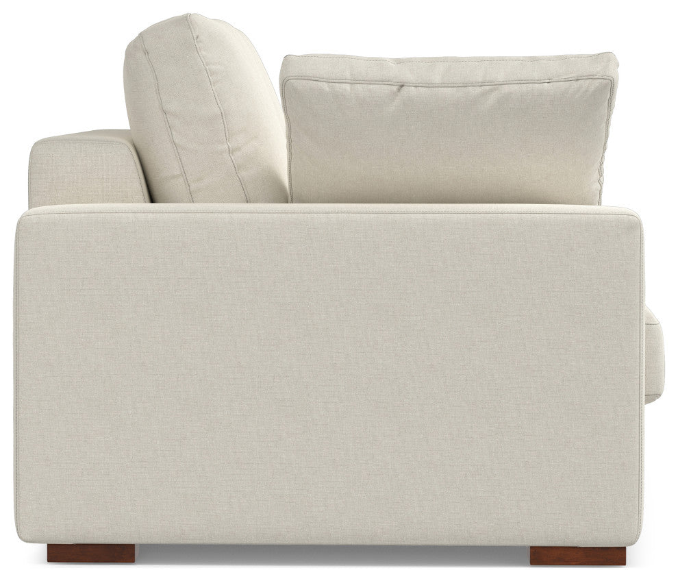 Charlie 78-inch Sofa in Tightly Woven Performance Fabric