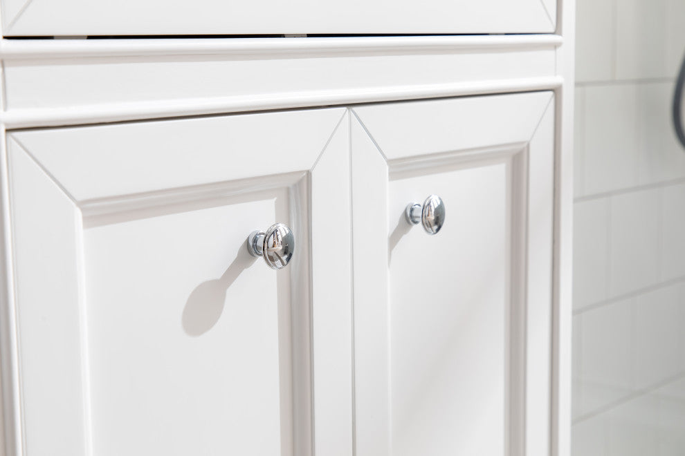 South Bay 55" Bathroom Vanity, White