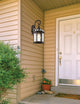 1 Light Coach Lantern, Rust
