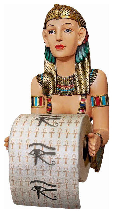 Egyptian Princess Toilet Paper Holder