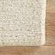 Jaipur Living Kelle Handmade Solid White/Beige Area Rug, 8'x10'