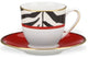 Lenox Scalamandre Zebras Demitasse Cup & Saucer 5" d, 3 oz