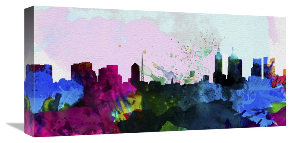 "Melbourne City Skyline" Fine Art Print