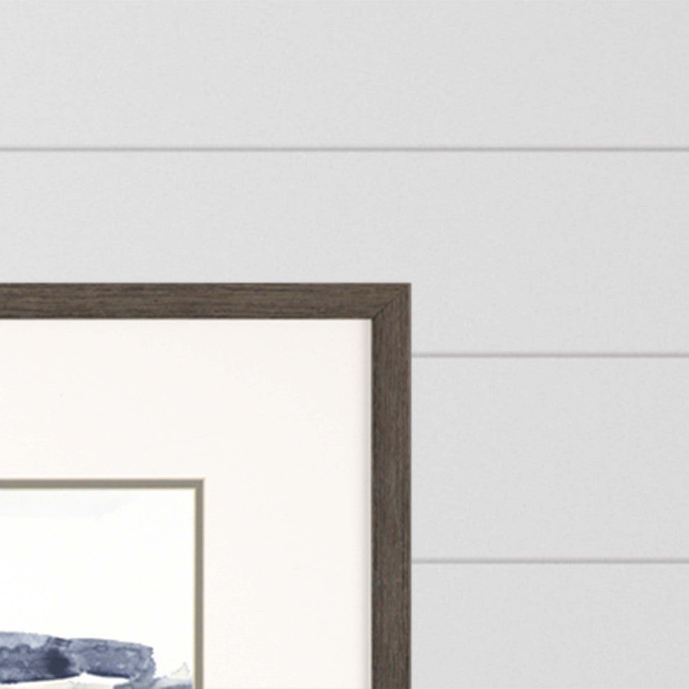 Shoreline Blues I, 3-Piece Set, Blue