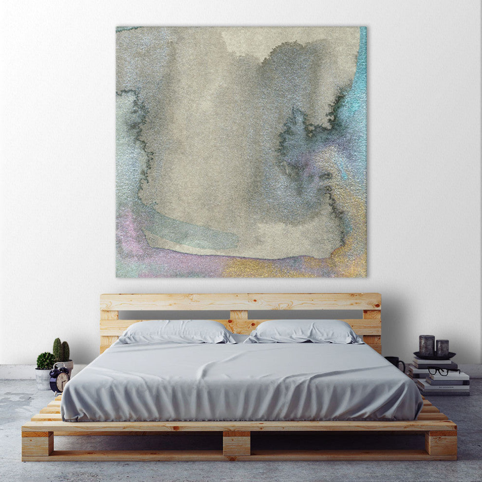 "Frosted Glass III" Fine Art Giant Canvas Print, 54"x54"