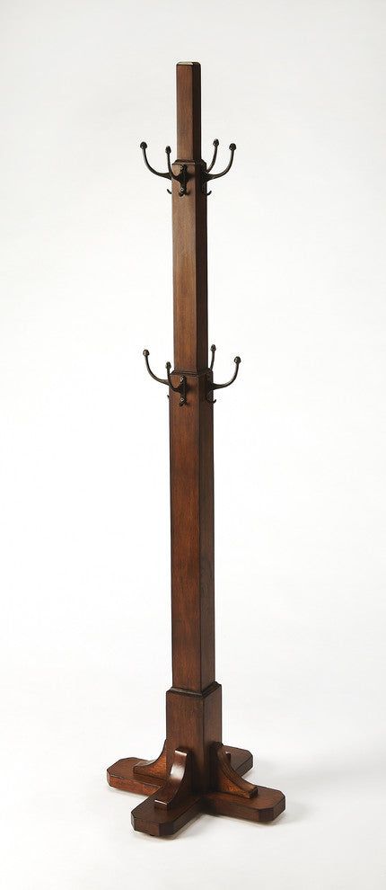 Butler Webster Chestnut Coat Rack/Tree