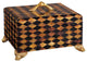 Light and Dark Harlequin Pen Shell Decorative Box