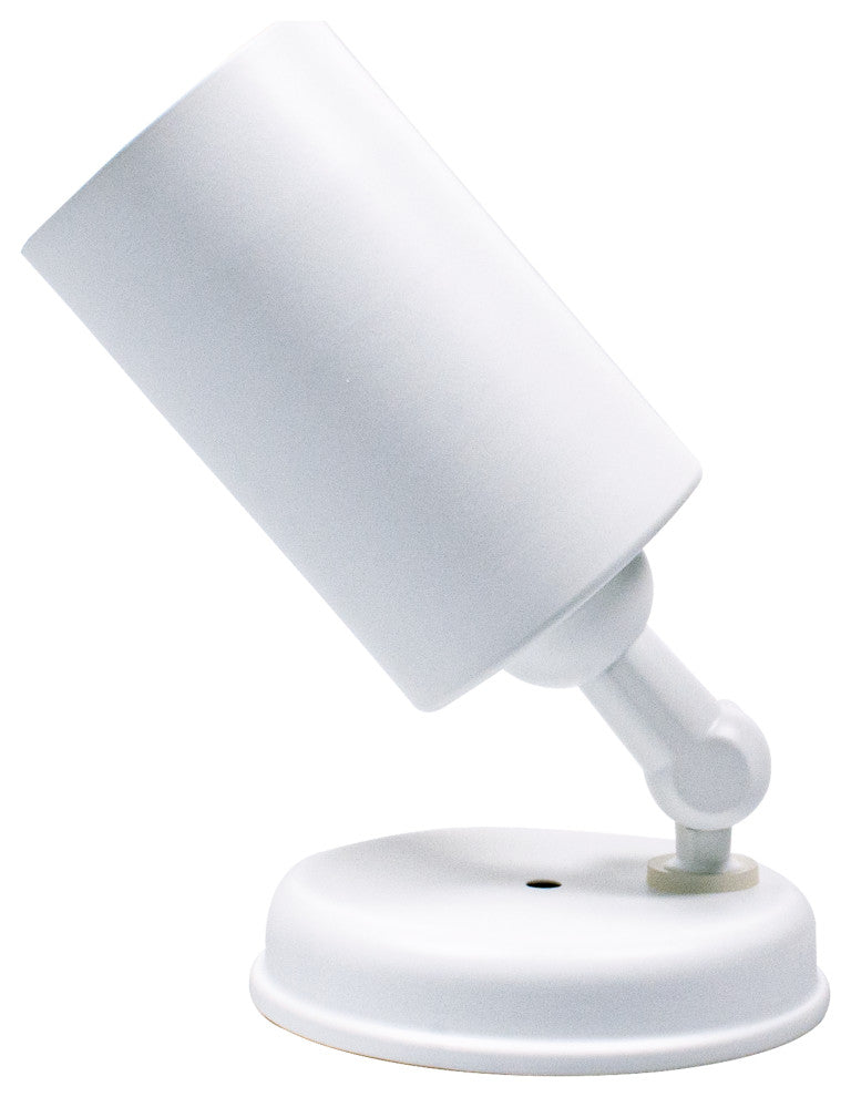 NICOR Single Cylinder Bullet Outdoor Lighting, White